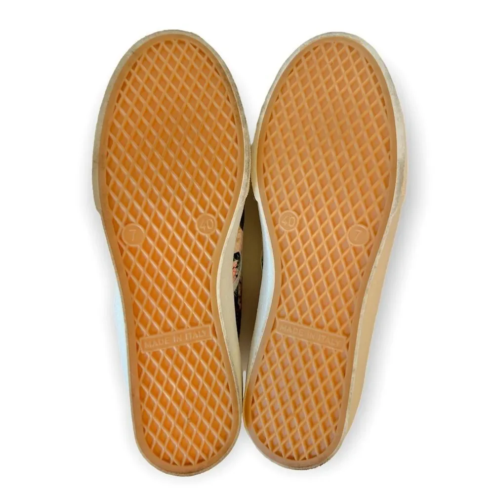 Guess Pink Floral Slip-On Sneakers - Picture 7 of 11